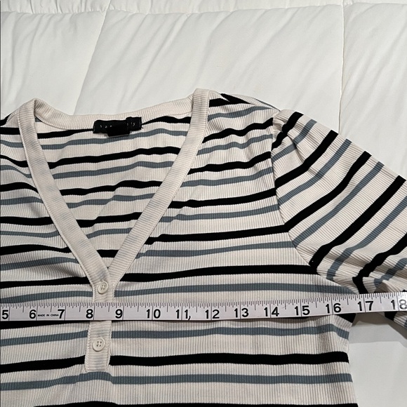 Nice Striped Ribbed Top - Picture 3 of 7